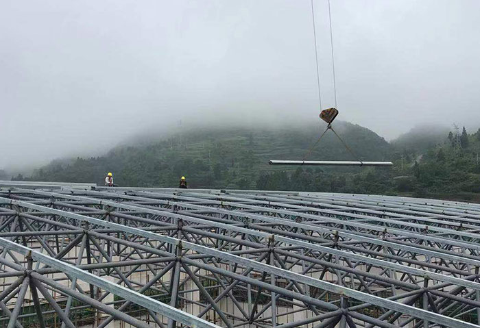 侯马网架施工